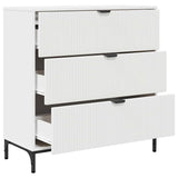 Credenza Bianco 79,5 x 33 x 82 cm Legno truciolato