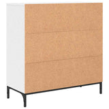 Credenza Bianco 79,5 x 33 x 82 cm Legno truciolato
