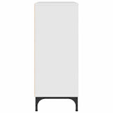 Credenza Bianco Lucido 79,5 x 33 x 82 cm Legno truciolato