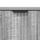 Credenza Grigio Sonoma 79,5 x 33 x 82 cm Legno truciolato