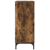Credenza Rovere fumé 89,5 x 33 x 82 cm Legno truciolato