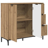 Credenza Rovere artigianale 89,5 x 33 x 82 cm Legno truciolato