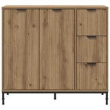 Credenza Rovere artigianale 89,5 x 33 x 82 cm Legno truciolato