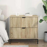 Comodino rovere sonoma 63.5 x 36 x 61 cm Legno truciolato