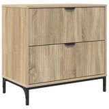 Comodino rovere sonoma 63.5 x 36 x 61 cm Legno truciolato