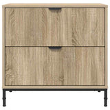 Comodino rovere sonoma 63.5 x 36 x 61 cm Legno truciolato