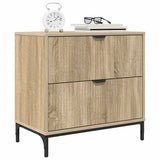 Comodino rovere sonoma 63.5 x 36 x 61 cm Legno truciolato