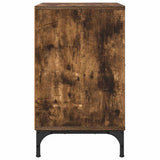 Armadio da Notte Rovere fumo 49 x 36 x 61 cm Legno truciolato