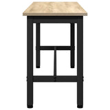 Panchina da pranzo 2 pcs Rovere Sonoma 100 x 32,5 x 48,5 cm