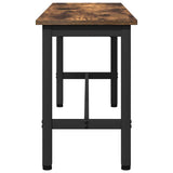 Panchina da pranzo Rovere fumé 100 x 32,5 x 48,5 cm