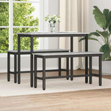 Panchina da pranzo Grigio Sonoma 100 x 32,5 x 48,5 cm