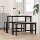 Panchina da pranzo Grigio Sonoma 100 x 32,5 x 48,5 cm
