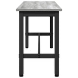 Panchina da pranzo Grigio Sonoma 100 x 32,5 x 48,5 cm