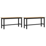 Panchina da pranzo 2 pcs Rovere artigianale