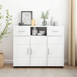 Armadio in Legno Bianco 88,5 x 30,5 x 73 cm Legno truciolato