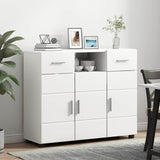 Armadio in Legno Bianco 88,5 x 30,5 x 73 cm Legno truciolato