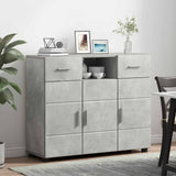 Armadio in Legno Grigio cemento 88,5 x 30,5 x 73 cm