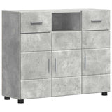 Armadio in Legno Grigio cemento 88,5 x 30,5 x 73 cm