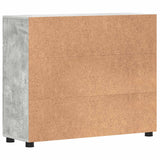 Armadio in Legno Grigio cemento 88,5 x 30,5 x 73 cm