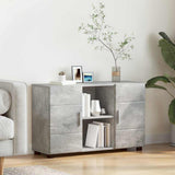 Credenza con porta FLORIN Grigio cemento 88,5 x 30,5 x 55,5 cm