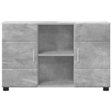 Credenza con porta FLORIN Grigio cemento 88,5 x 30,5 x 55,5 cm