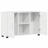 Credenza con porta FLORIN Bianco Lucido 88,5 x 30,5 x 55,5 cm