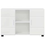 Credenza con porta FLORIN Bianco Lucido 88,5 x 30,5 x 55,5 cm