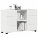 Credenza con porta FLORIN Bianco Lucido 88,5 x 30,5 x 55,5 cm