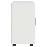 Credenza con porta FLORIN Bianco Lucido 88,5 x 30,5 x 55,5 cm