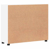 Credenza FLORIN Bianco 88,5 x 30,5 x 73 cm Legno truciolato