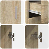 Credenza con porta FLORIN Rovere Sonoma 88,5 x 30,5 x 73 cm