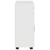 Credenza FLORIN 88,5 x 30,5 x 73 cm Bianco Lucido
