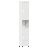Set di Armadi da Bagno TULUM Bianco 37 x 31,5 x 203 cm