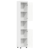 Set di Armadi da Bagno TULUM Bianco 37 x 31,5 x 203 cm