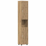 Set di Armadi da Bagno TULUM Rovere artigianale