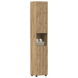 Set di Armadi da Bagno TULUM Rovere artigianale