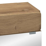 Mobiletto per specchio da bagno TULUM Rovere artigianale