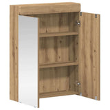 Mobiletto per specchio da bagno TULUM Rovere artigianale