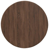 Piano del tavolo Rovere marrone  40 x 1,5 cm Legno truciolato