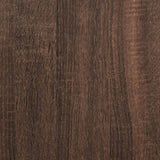 Piano del tavolo Rovere marrone  40 x 1,5 cm Legno truciolato