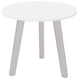 Piano del tavolo Bianco  50 x 1,5 cm Legno truciolato