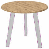 Piano del tavolo rovere artigianale  50 x 1,5 cm