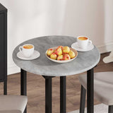 Piano del tavolo Grigio cemento  60 x 1,5 cm Legno truciolato