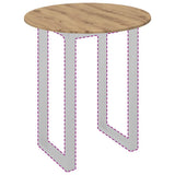 Piano del tavolo rovere artigianale  70 x 1,5 cm
