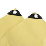 Telo 650g / m Beige 4 x 5 m Tela con rivestimento in PVC