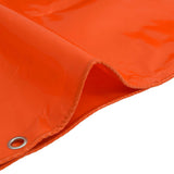 Telo 650g / m Arancione 1 x 2,5 m Tela con rivestimento in PVC