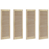 Porta per Armadio con porta 4 pcs Naturale 110 x 2,1 x 39,5 cm