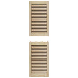 Porta per Armadio 4 pcs Naturale 140,5 x 2,1 x 39,5 cm