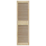 Porta per Armadio 4 pcs Naturale 140,5 x 2,1 x 39,5 cm