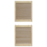 Porta per Armadio 4 pcs Naturale 140,5 x 2,1 x 59,5 cm